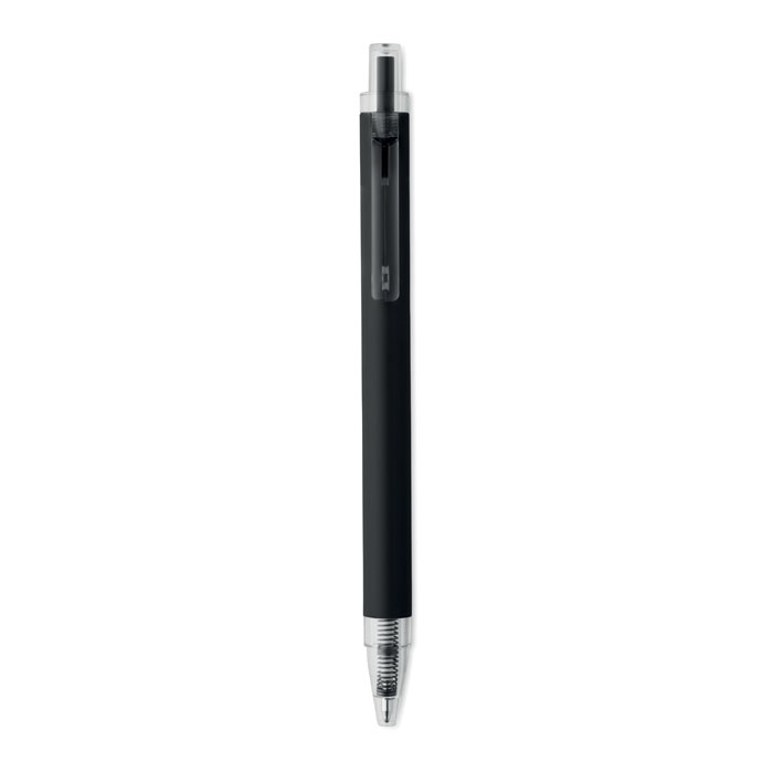 Penna a sfera in alluminio Nero item picture top