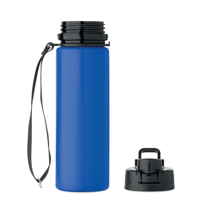 Foldable silicone sports bottle Blu Royal item picture 4