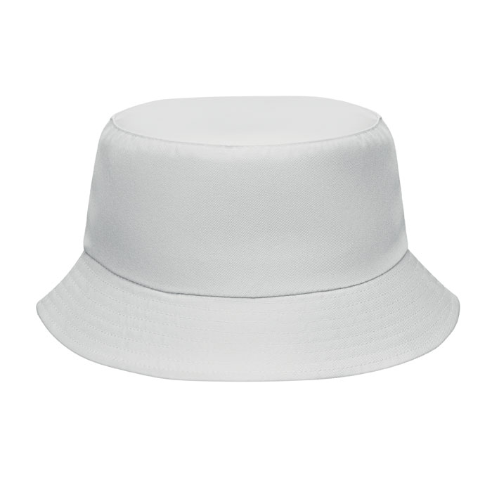 Bucket hat polyester 150 gr/m² Bianco item picture front