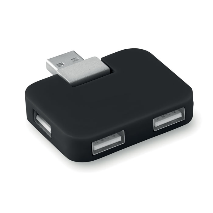 Multipresa USB black item picture front
