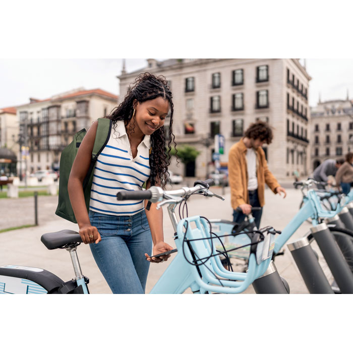 15'' roll top laptop backpack Verde Militare item picture 6