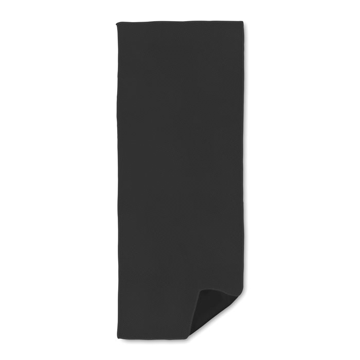 Asciugamano sport black item picture back