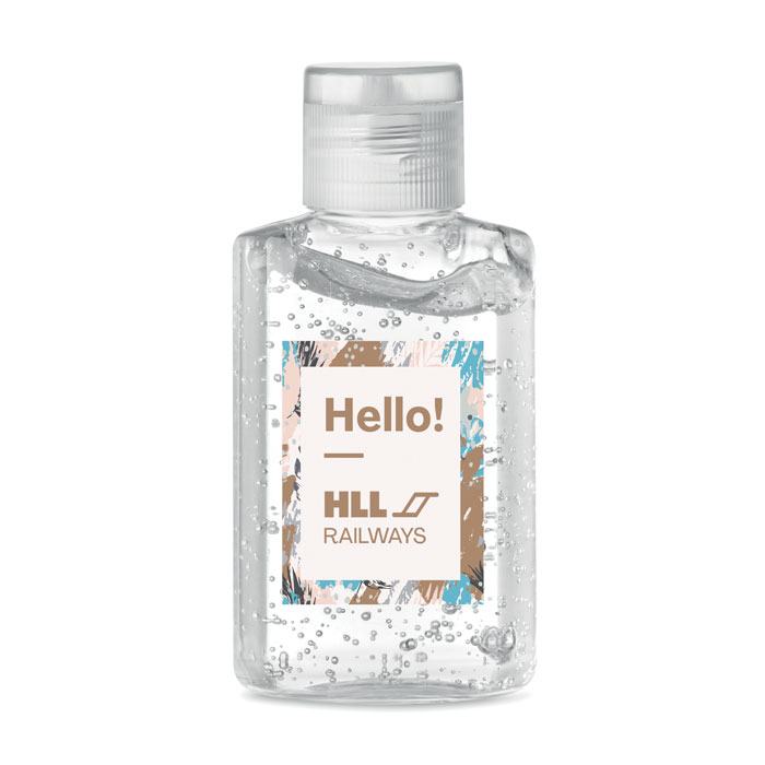Gel mani 60ml. transparent item picture printed