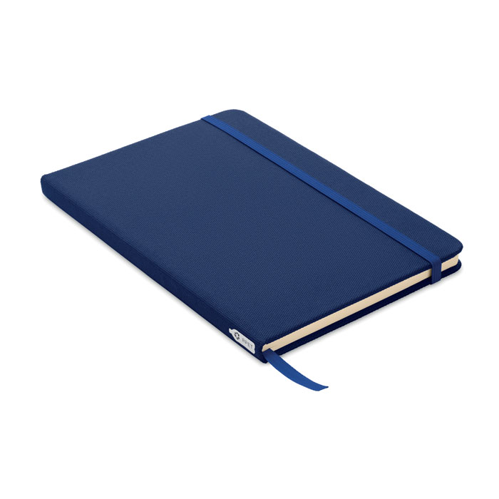 Notebook A5 in 600D RPET Blu item picture front