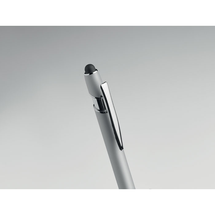 Penna in alluminio riciclato Argento item ambiant picture