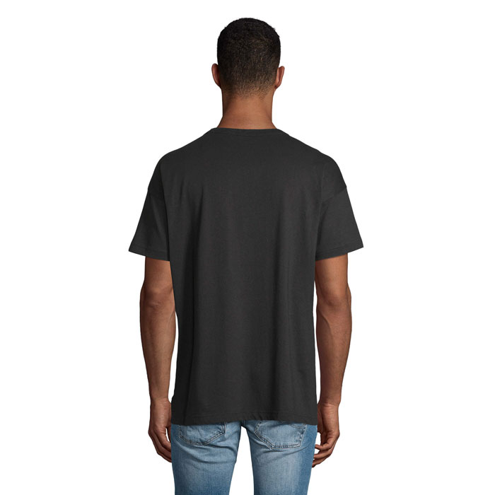 BOXY MEN T-SHIRT OVERSIZE Nero Profondo item picture back