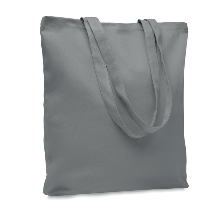 270 gr/m² Canvas shopping bag Grigio item picture front