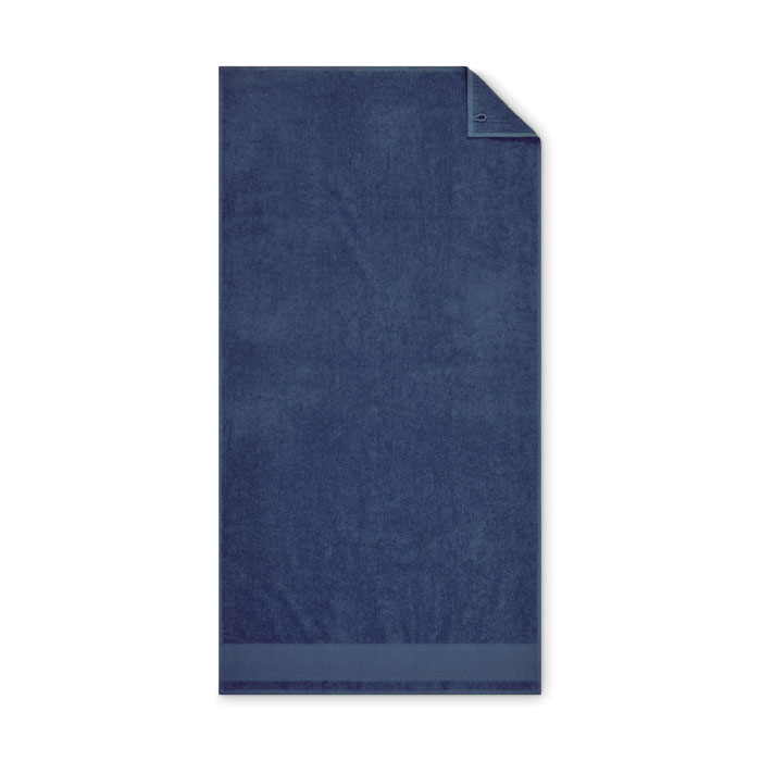 Asciugamano da bagno in cotone Blu Royal item picture back
