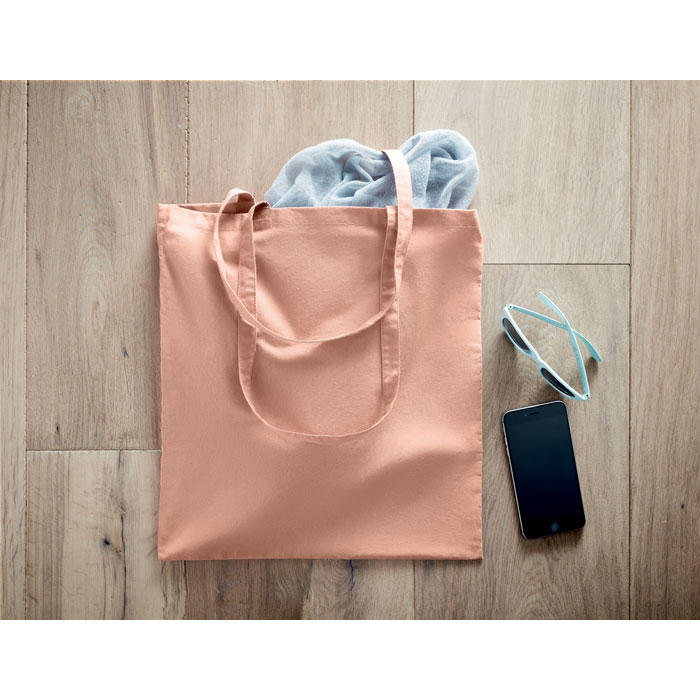 Organic cotton shopping bag Arancio item ambiant picture