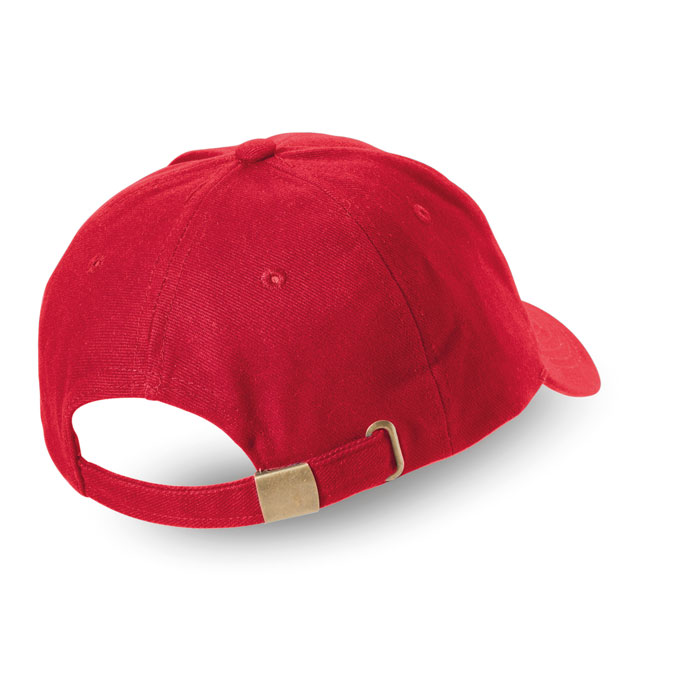 Cappello 6 segmenti Rosso item picture back