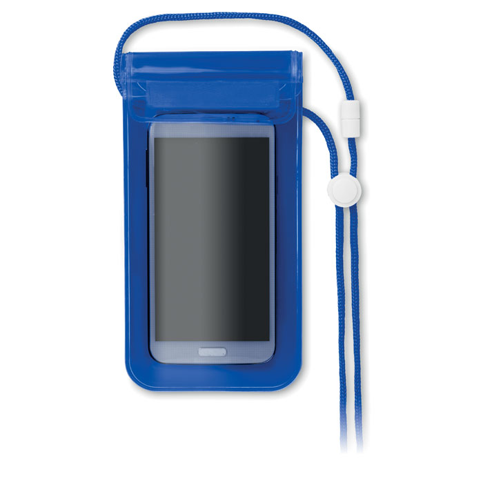 Cover per cellulare transparent blue item picture back