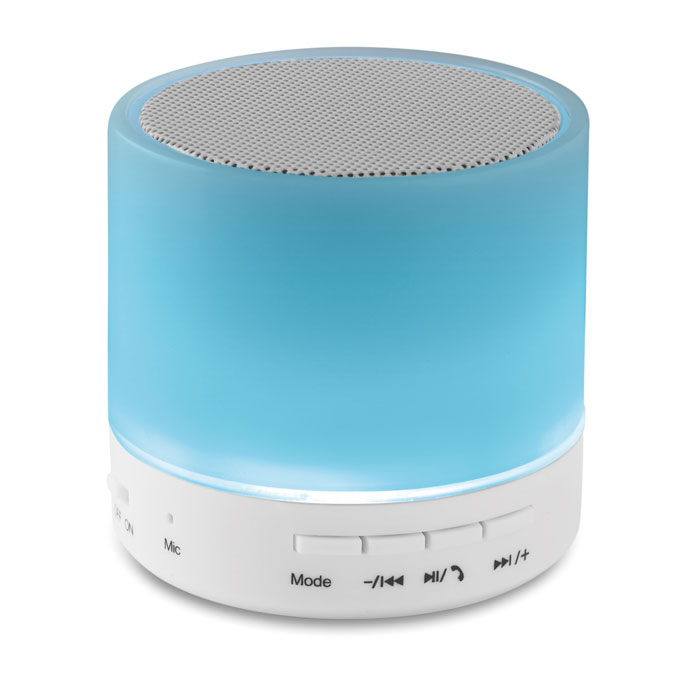 Speaker wireless con LED Bianco item picture top
