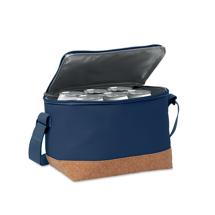 600D RPET cooler bag Francese Navy item picture side