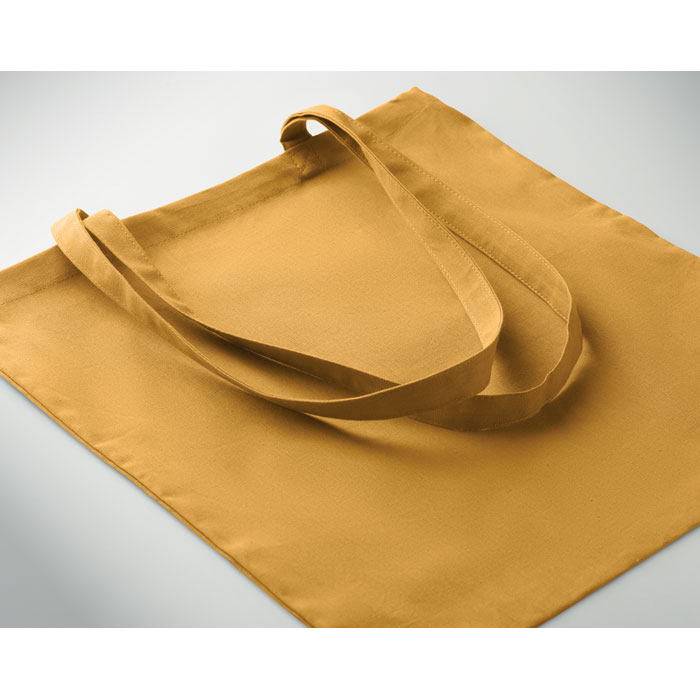 180gr/m² cotton shopping bag Ochre item detail picture