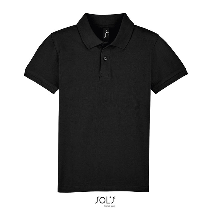 PERFECT KIDS POLO 180g black item picture front