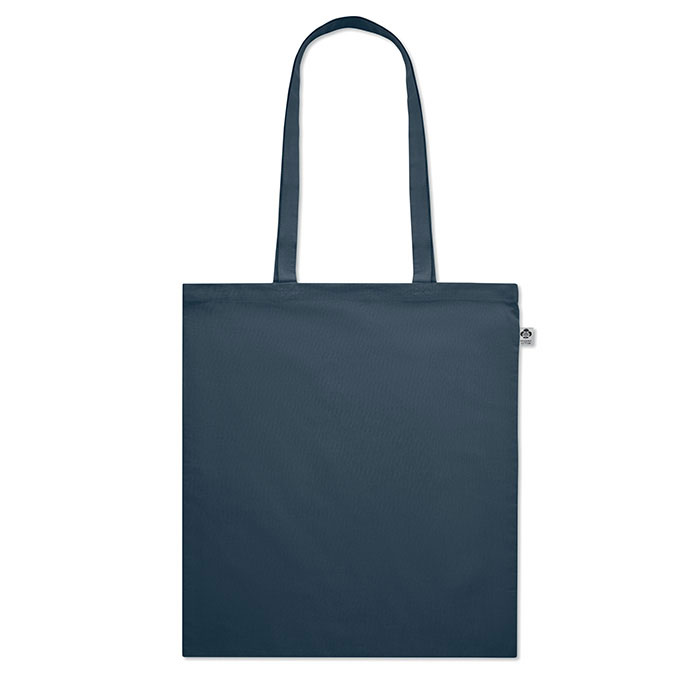 Shopper in cotone biologico Francese Navy item picture 1