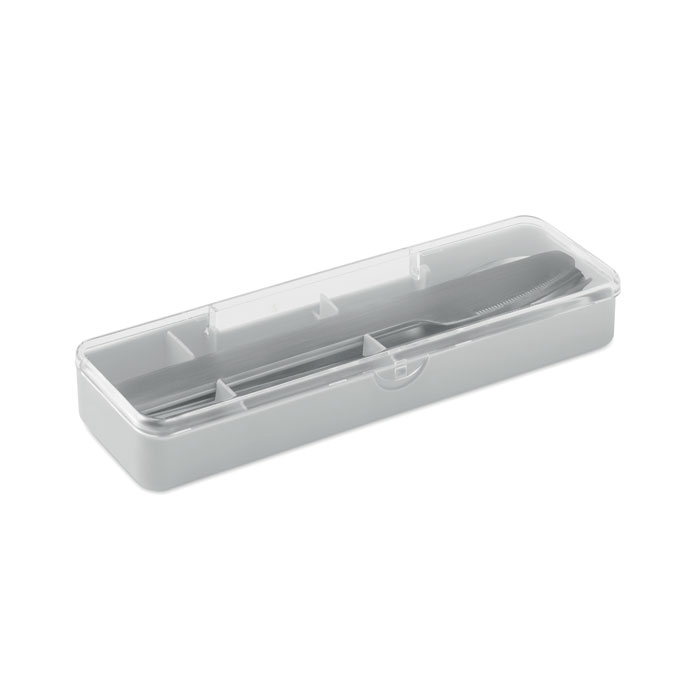 Set posate in acciaio inox Grigio item picture front