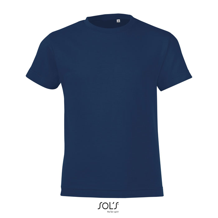REGENT F KIDS T-SHIRT 150g French Navy item picture front