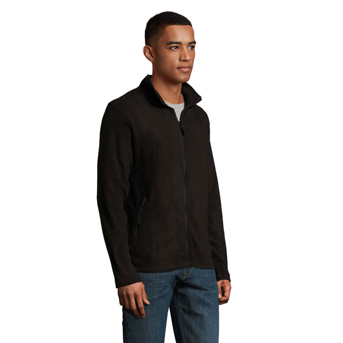 NORMAN MEN FLEECE 220 Nero item picture side