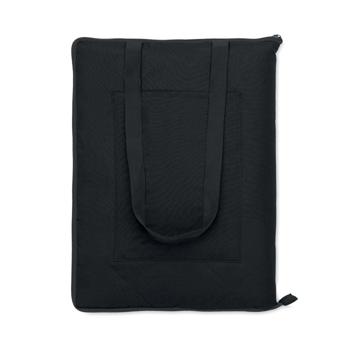 Foldable picnic blanket Nero item picture open