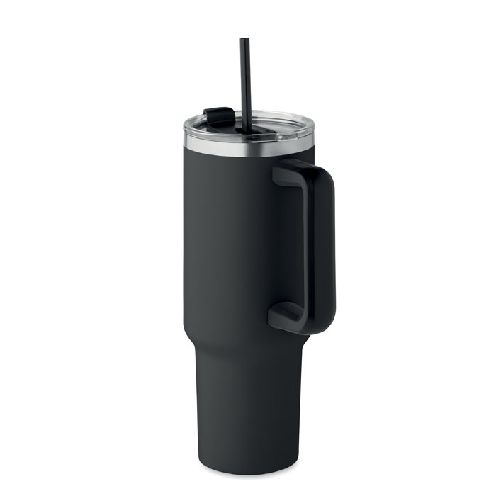 Bicchiere doppio strato da 1200 ml Nero item picture open