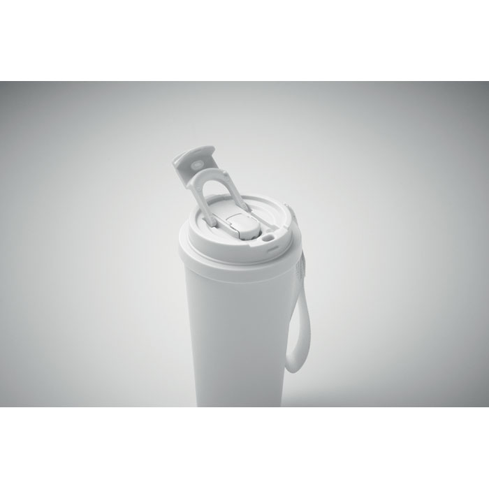Double wall tumbler 500ml Bianco item picture side