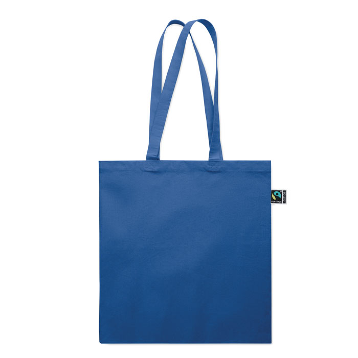 Shopper Fairtrade 180 gr Blu Royal item picture side