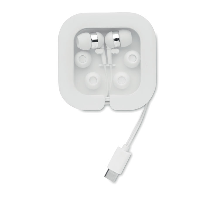 Ear phones with silicone covers Bianco item picture 7