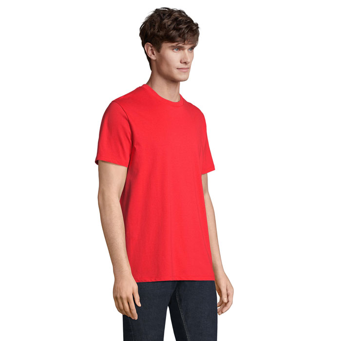 LEGEND T-Shirt Organic 175g Rosso Brillante item picture side