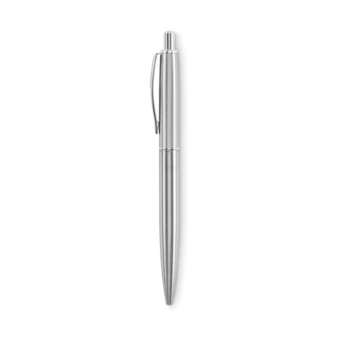 Penna a pulsante in confezione Argento Opaco item picture 3