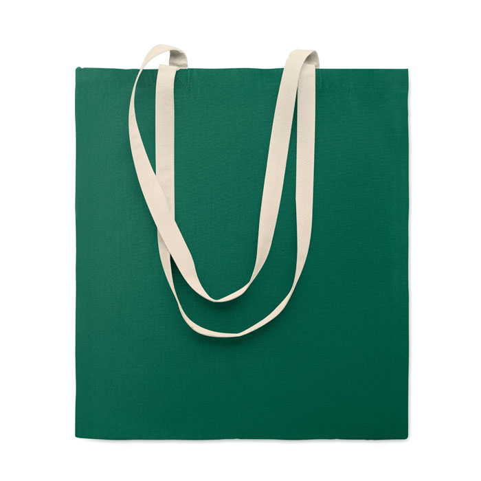 Shopper in cotone Verde Scuro item picture front