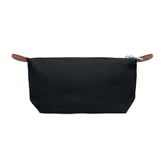 Cosmetic bag in 600D RPET Nero item picture top