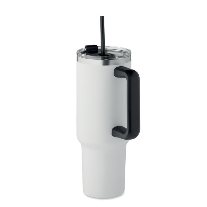 Double wall tumbler 1200ml Bianco item picture open