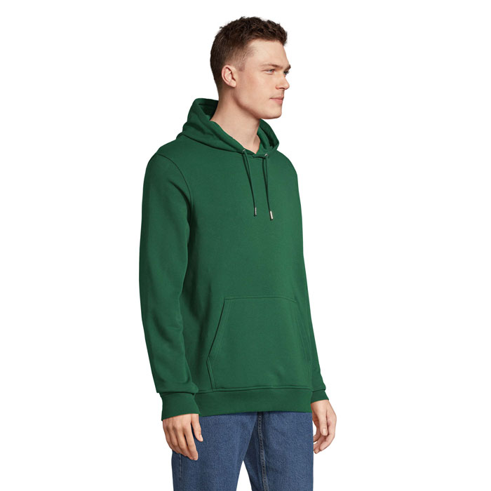 CONSTELLATION HOOD SWEAT Verde Bottiglia item picture side
