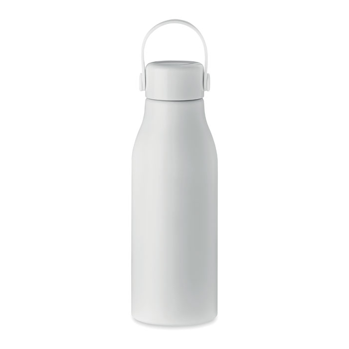 Aluminium bottle 650ml Bianco item picture side