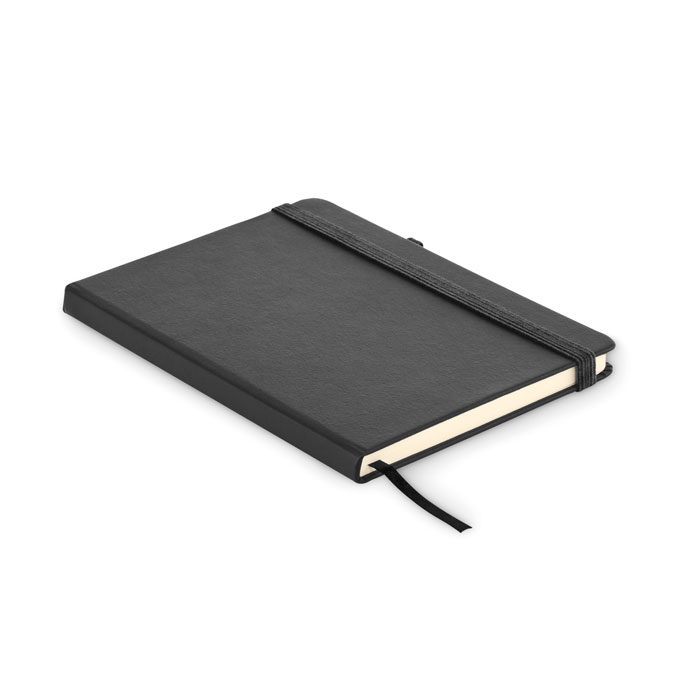 Notebook A5 in PU riciclato black item picture front