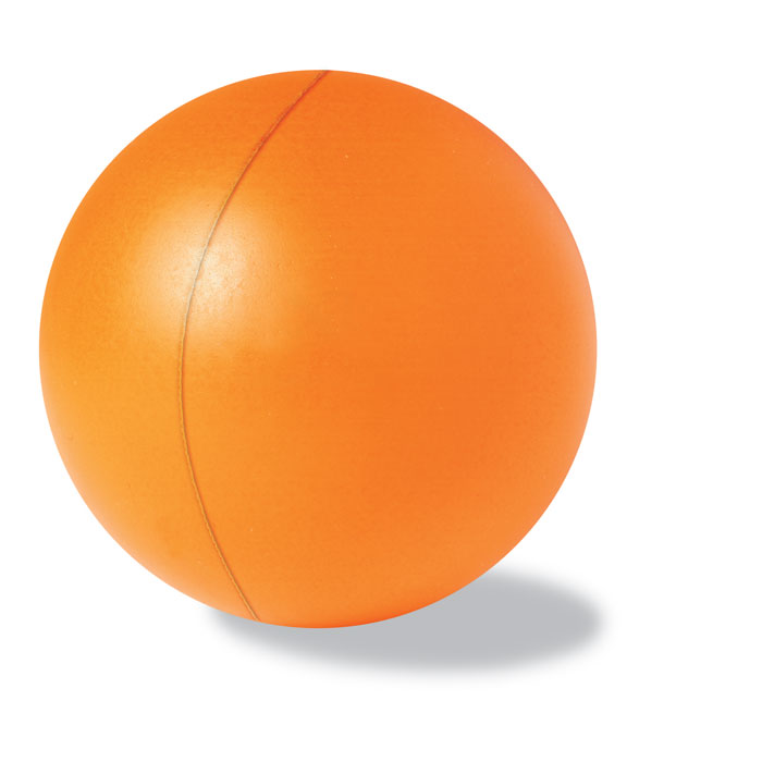 Antistress &#39;palla&#39; in PU orange item picture front
