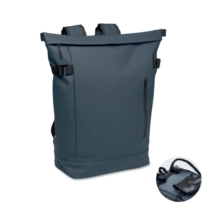 PU bicycle laptop backpack 20L Blu item picture front