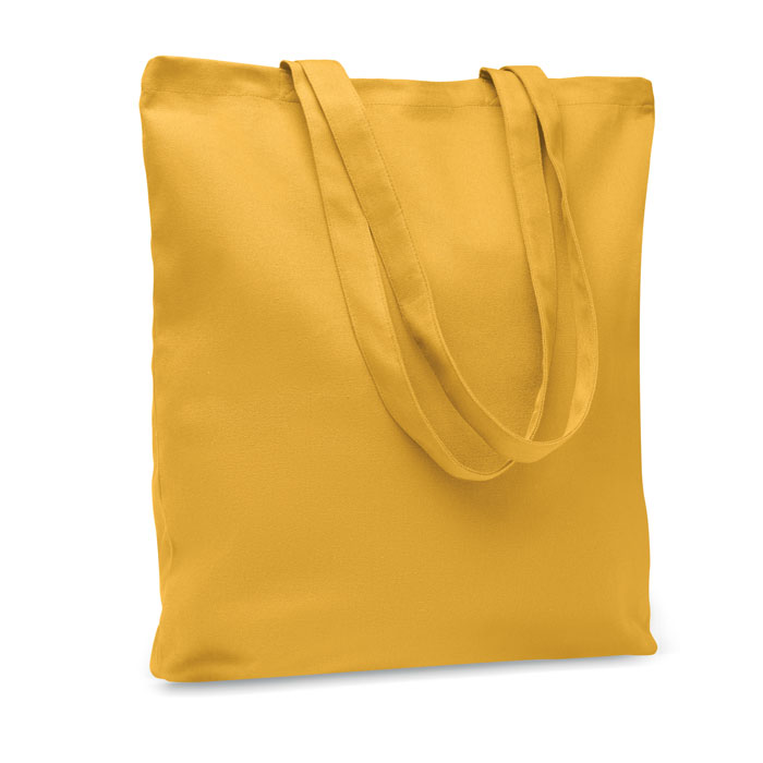 270 gr/m² Canvas shopping bag Ochre item picture front
