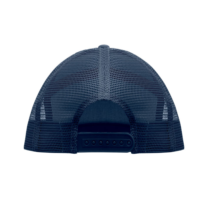 7 panel flat visor cap Francese Navy item picture side