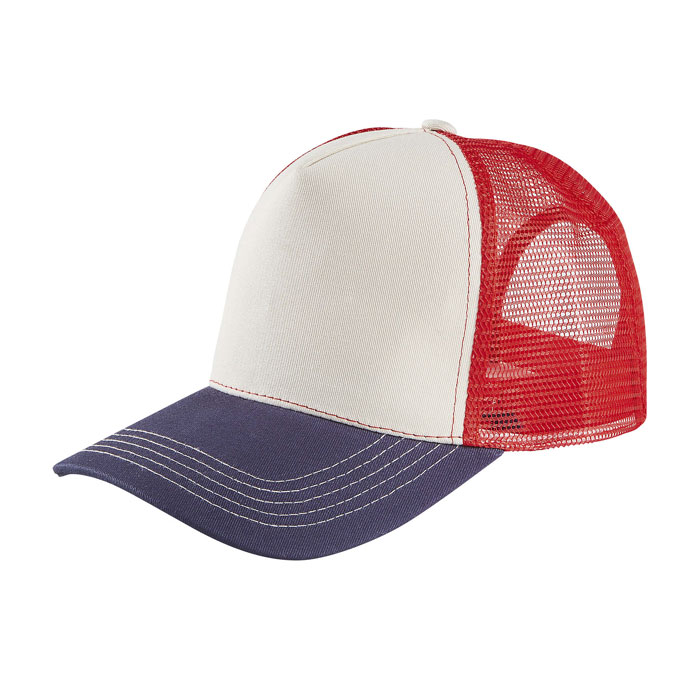 BLINK CAPS Off White|French Navy/Bright Red item picture side