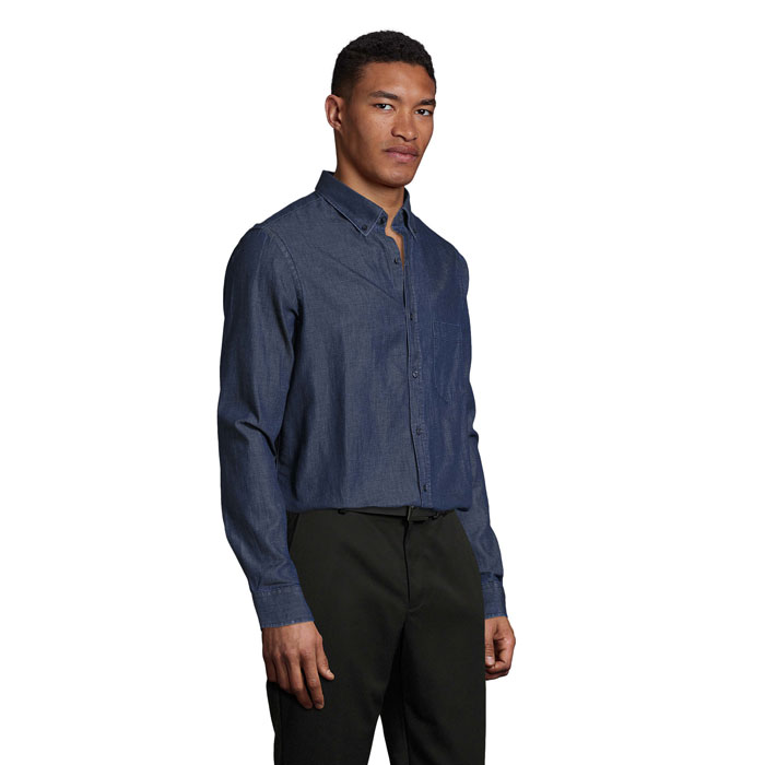 BARRY MEN DENIM SHIRTZ Brut Denim item picture side
