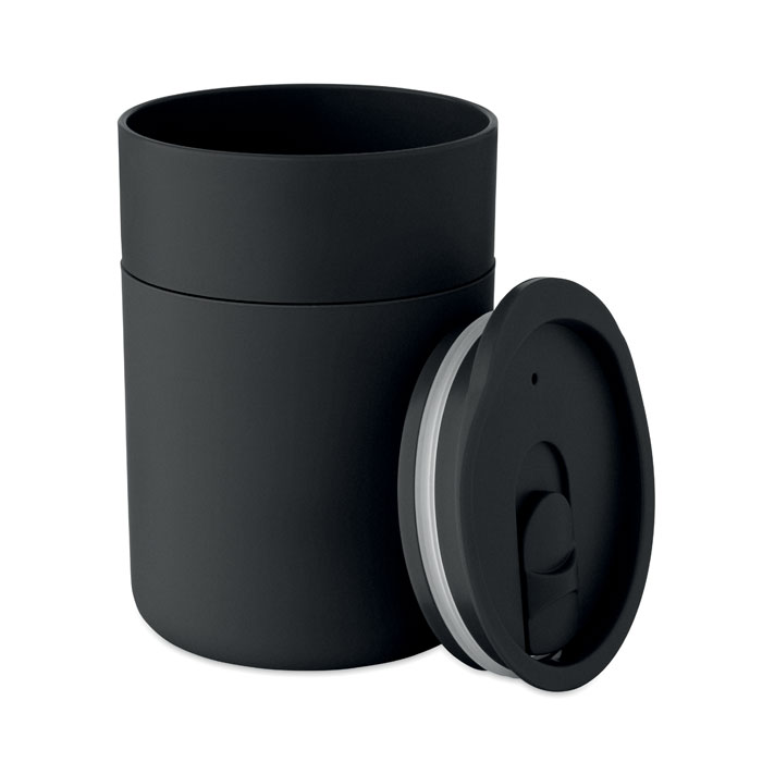 Bicchiere PP 330ml Nero item picture back