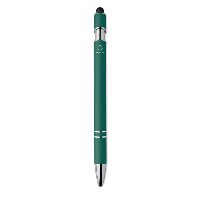 Penna in alluminio riciclato Verde item picture top
