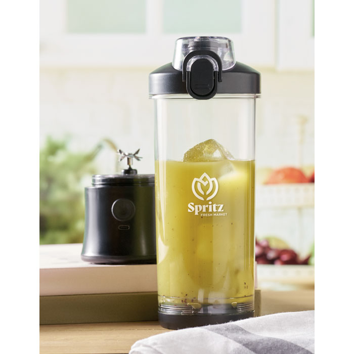 Frullatore portatile smoothie Nero item picture printed
