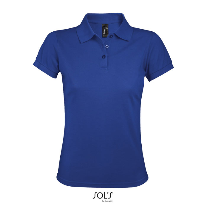 PRIME WOMEN POLO 200g royal blue item picture front