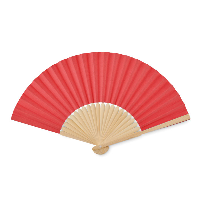 Manual hand fan Rosso item picture front