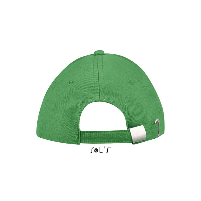 BUFFALO SIX PANEL CAP Kelly Green/White item picture back