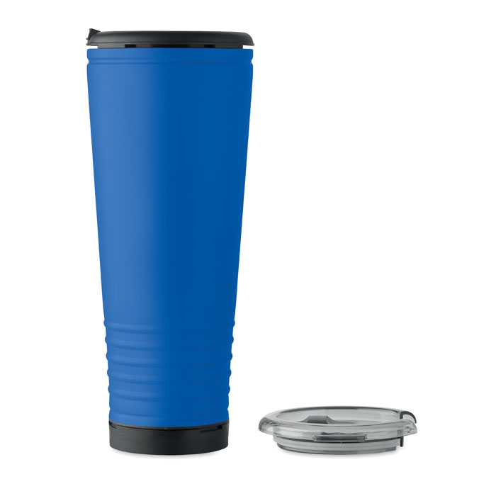 Bicchiere doppio strato 700 ml Blu Royal item picture back