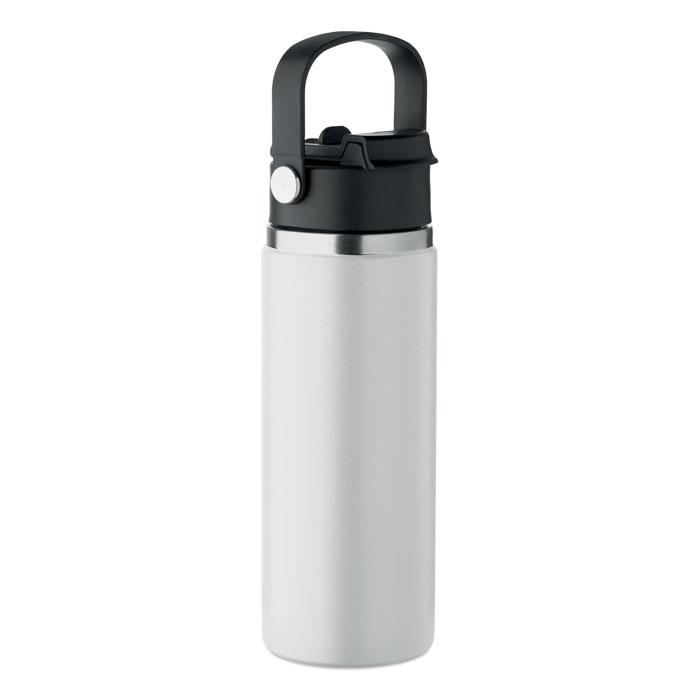 Double wall bottle 500 ml Bianco item picture top